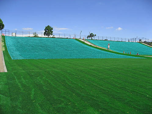 Toneri Park Grass Slide