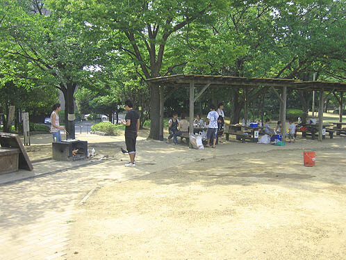 Edogawa Recreation Park Barbecue Area