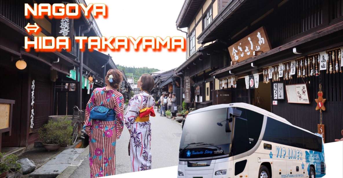 Round Trip Bus Tour From Nagoya to Takayama - Activity Details
