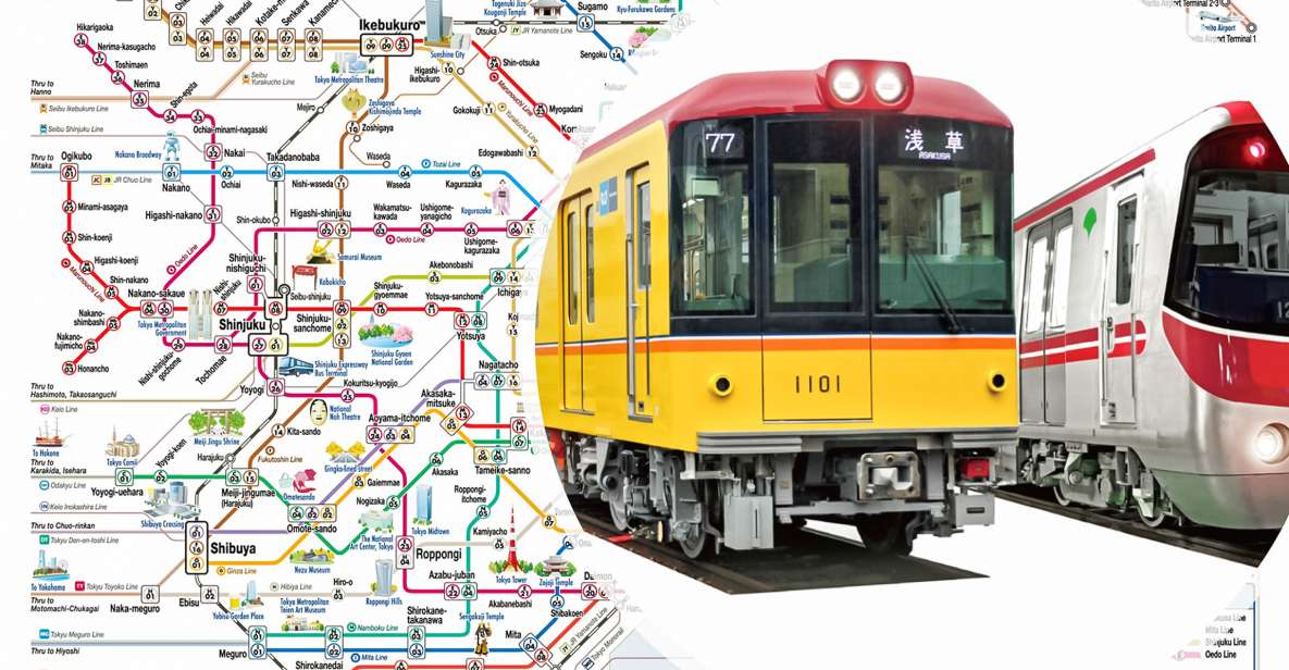 Tokyo: 24-hour, 48-hour, or 72-hour Subway Ticket - Activity Details