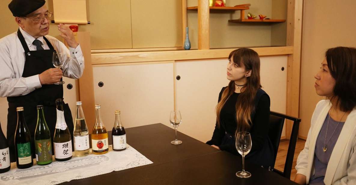 Tokyo: 7 Kinds of Sake Tasting With Japanese Food Pairings - Sweet Sake With Traditional Japanese Desserts