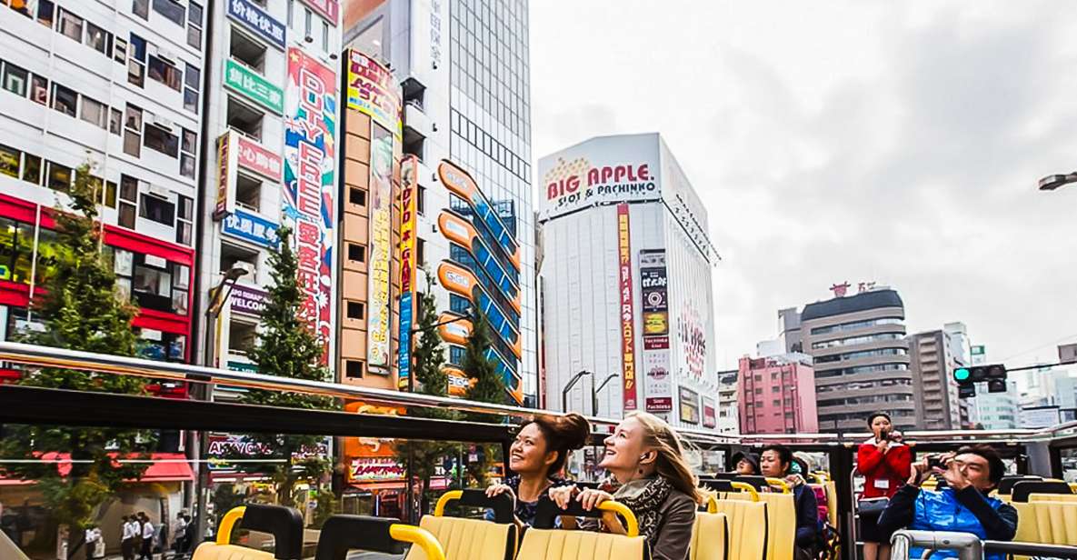 Tokyo: Hop-On Hop-Off Sightseeing Bus Ticket - Free Cancellation and Flexible Booking