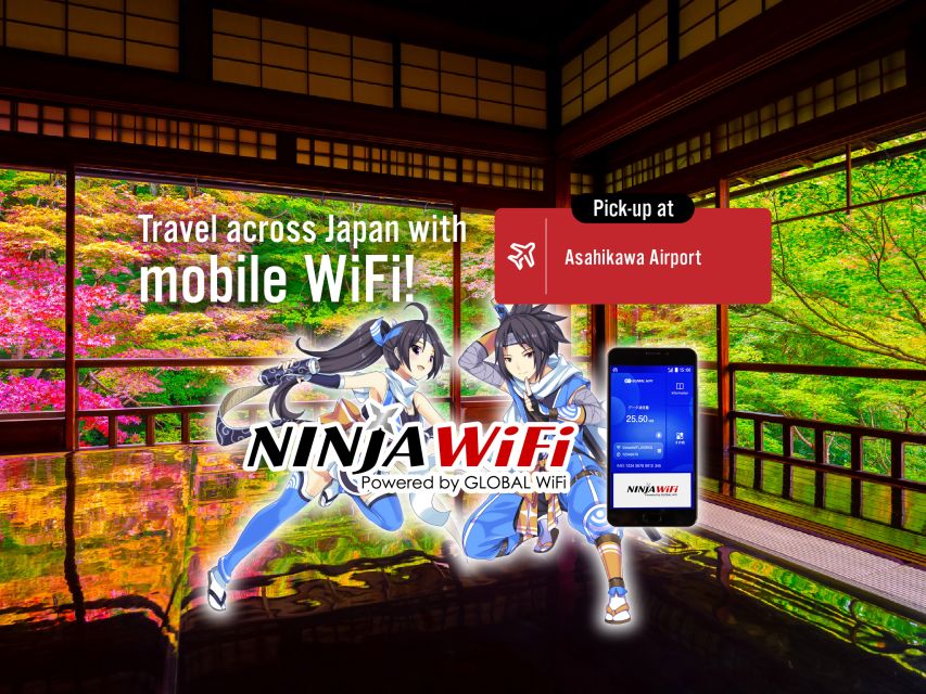Hokkaido: Asahikawa Airport Mobile WiFi Rental - Experience Seamless Connectivity in Hokkaido