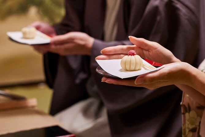 Japanese Sweets Making and Kimono Tea Ceremony in Tokyo Maikoya - Learn the Art of Japanese Sweets Making