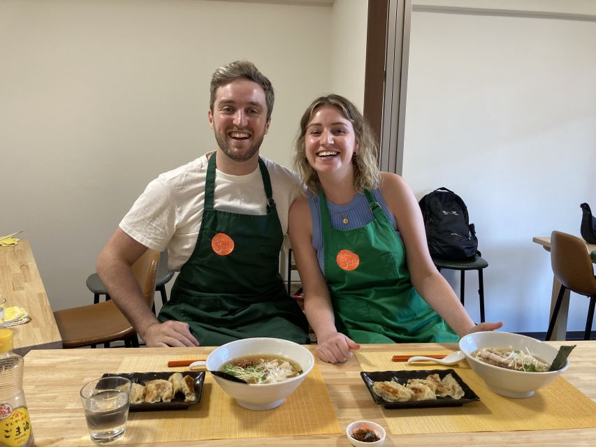 Osaka: Ramen and Gyoza Cooking Class in Dotonbori - Experience Highlights