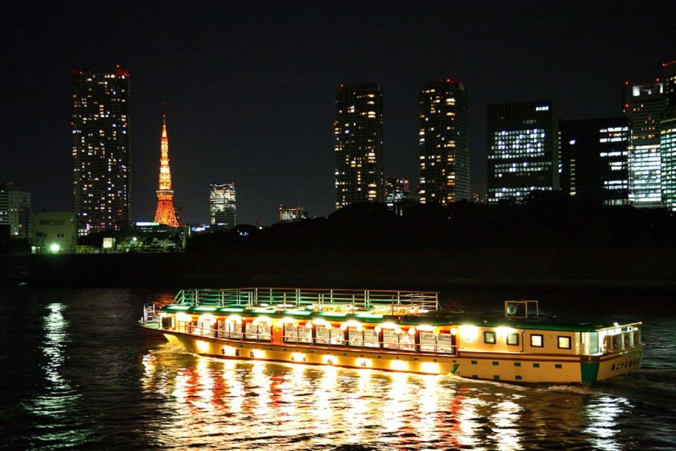 Tokyo Bay: Traditional Japanese Yakatabune Dinner Cruise - Experience Highlights