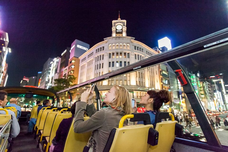 Tokyo: Hop-On Hop-Off Sightseeing Bus Ticket - Duration and Starting Times