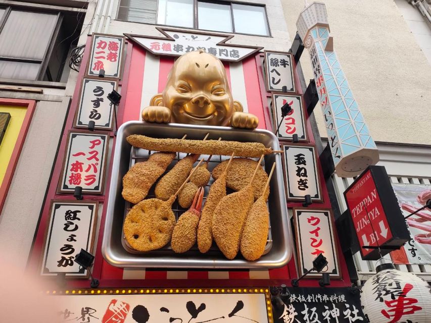 Ultimate Osaka Walking Tour (Castle, Shinsekai, Dotonburi) - Vibrant Namba and Dotonbori: Neon Heart of Osaka