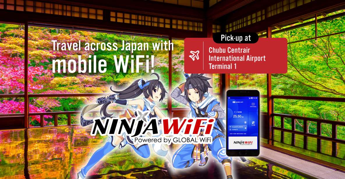 Nagoya: Chubu Centrair Airport T1 Mobile WiFi Rental - Inclusions