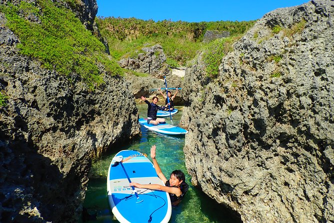 [Okinawa Miyako] SUP / Canoe Sea Turtle Snorkeling !! (Half-Day Course) - Adventure on a SUP or Canoe