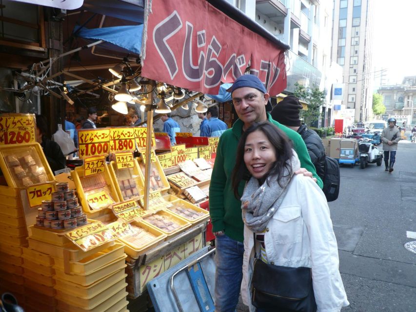 Tokyo: Guided Walking Tour of Tsukiji Market With Breakfast - Tsukiji Hongwanji Temple