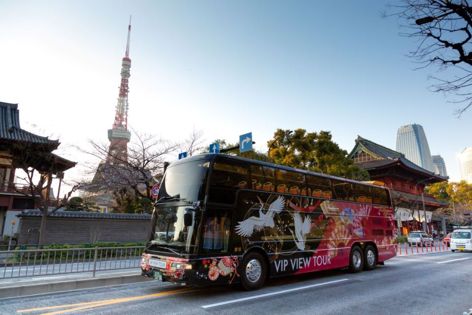 Tokyo: Open Top Sightseeing Bus With Audio Guide - Detailed Routes