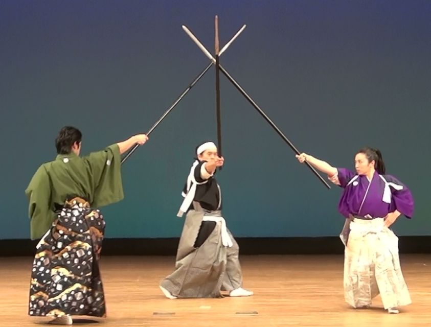 Kyoto: Samurai Kenbu Show, a Traditional Sword Dancing - Important Information