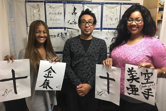 Tokyo 2-Hour Shodo Calligraphy Lesson With Master Calligrapher - Unleash Your Creativity With Shodo Calligraphy