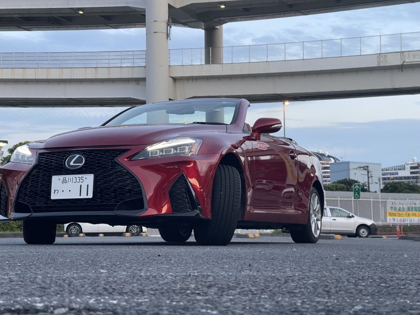 Tokyo: Convertible Lexus Car Enthusiast City Tour - Select Participants and Date