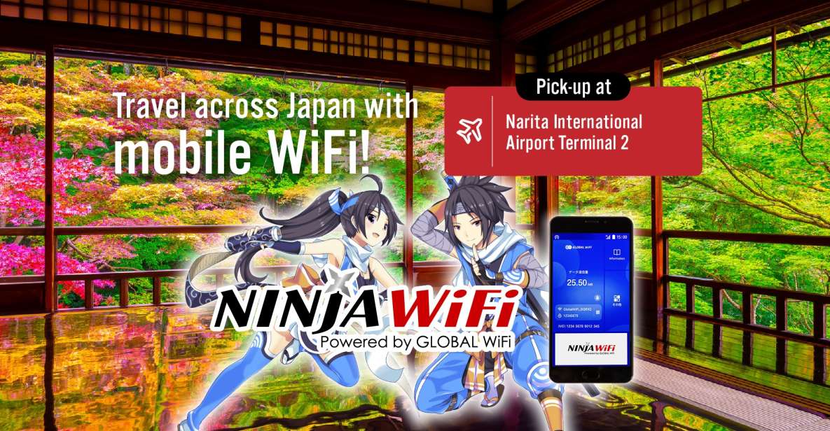 Tokyo: Narita International Airport T2 Mobile WiFi Rental - Additional Information