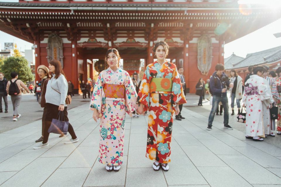 Traditional Kimono Rental Experience in Tokyo - Hairstyling Services