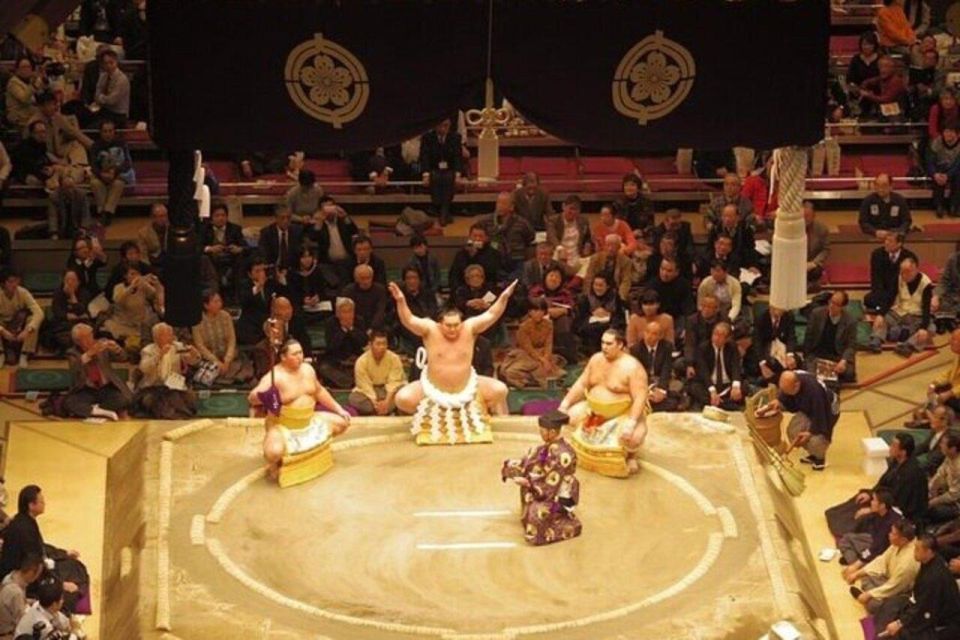 Fukuoka: Sumo Tournament S-Class Seat Ticket With Guide - Sumo Wrestling Matches in Fukuoka