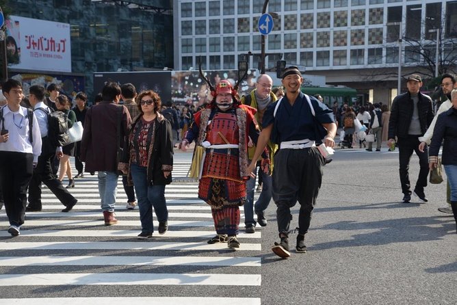 Samurai Photo Shooting at Street in Shibuya - What To Expect
