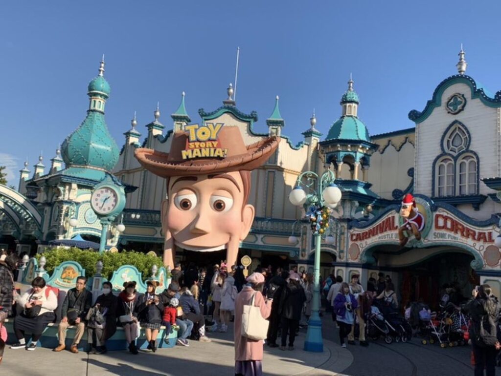 Enter Through Woodys Mouth At Tokyo Disney