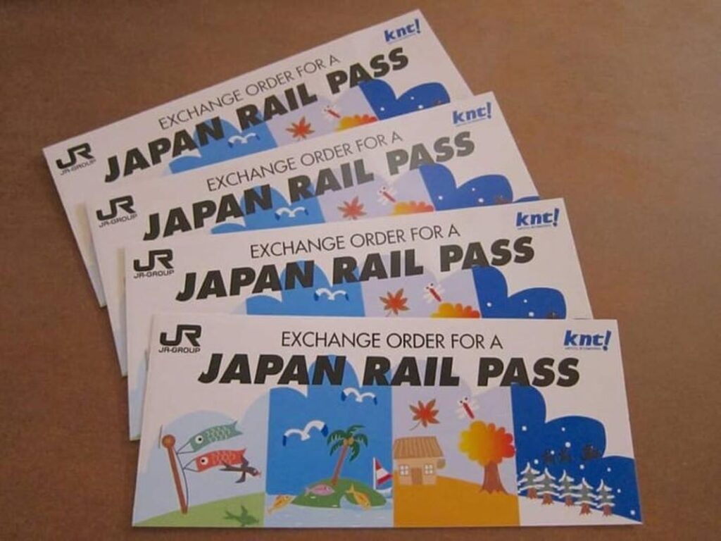 Japan Rail Pass Exchange Voucher