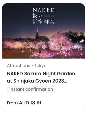 Naked Sakura Klook