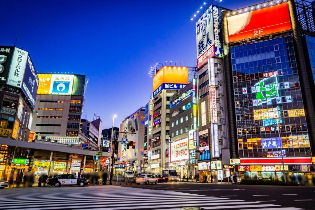 Shinjuku Station Area