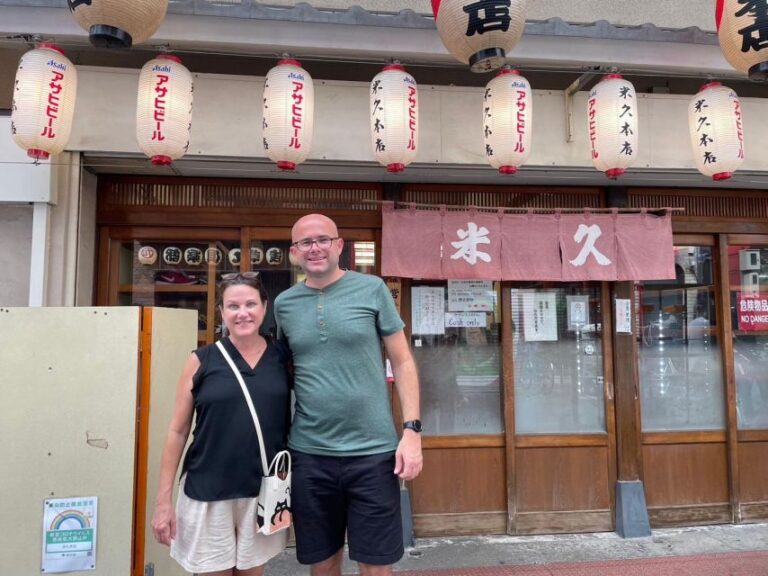 Asakusa Historical and Cultural Food Tour With a Local Guide