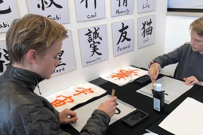 Experience Calligraphy With Private Lesson In Yanaka Tokyo