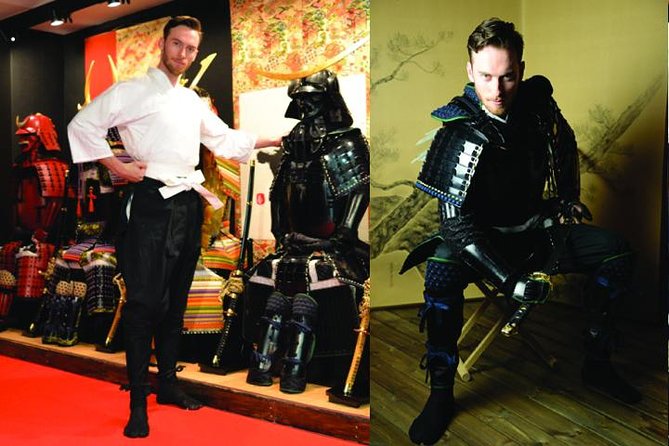 Experience of Samurai and Samurai License of Samurai Armor Photo Studio