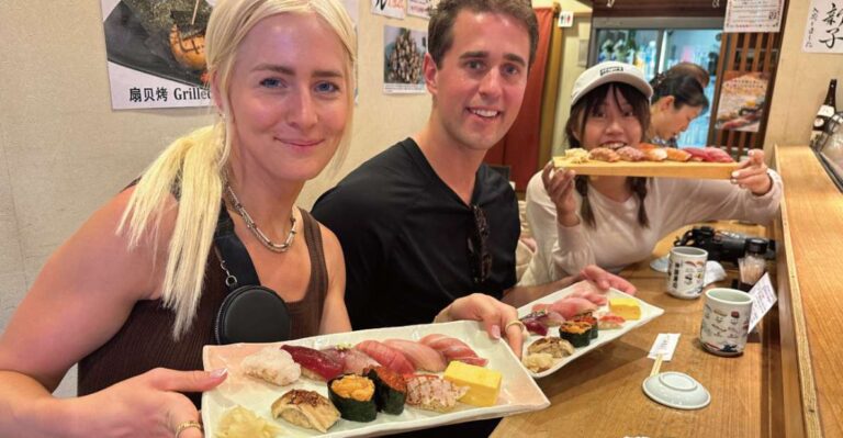 Experience Tsukiji Culture and FoodSushi and SakeComparison