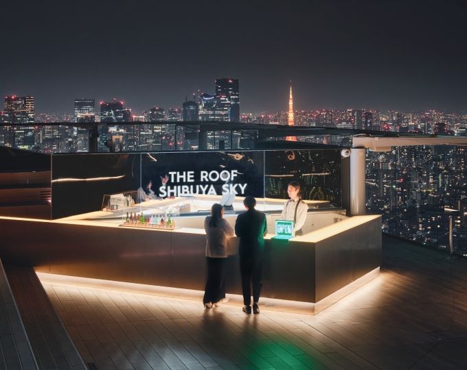 THE ROOF Shibuya Sky: Tokyo’s Highest Rooftop Bar