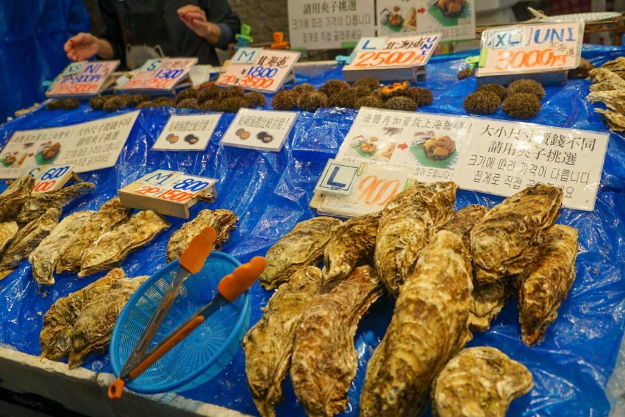 Kuromon Market Walking Street Food Tour In Osaka