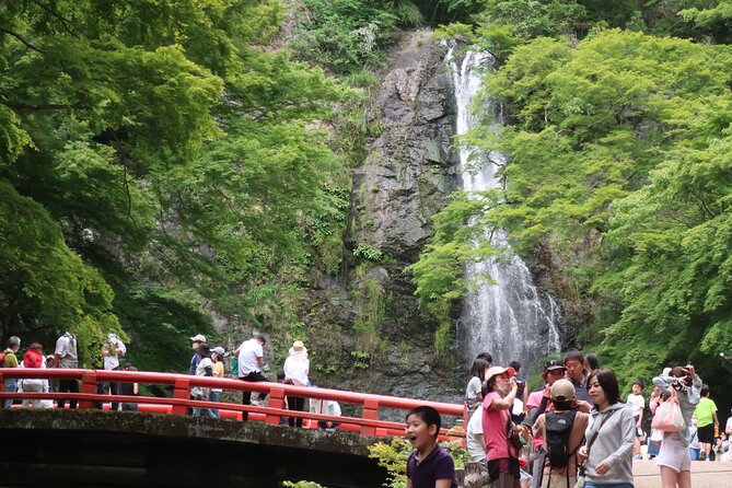 Minoh Waterfall and Nature Walk Through the Minoh Park Near Osaka