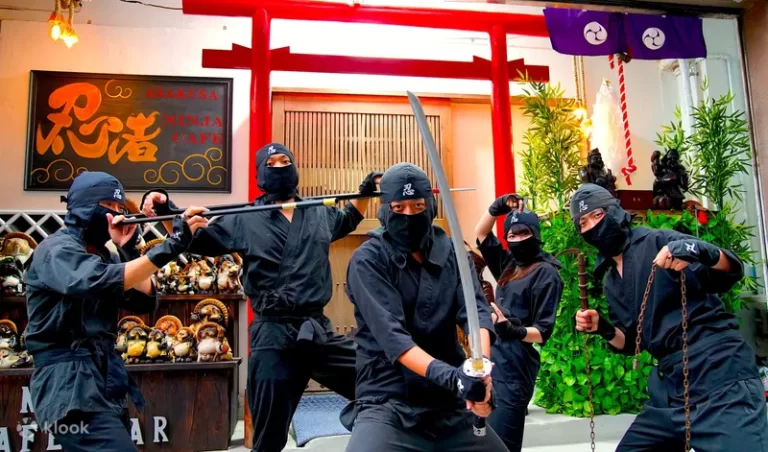 Ninja Experience Cafe In Asakusa Tokyo
