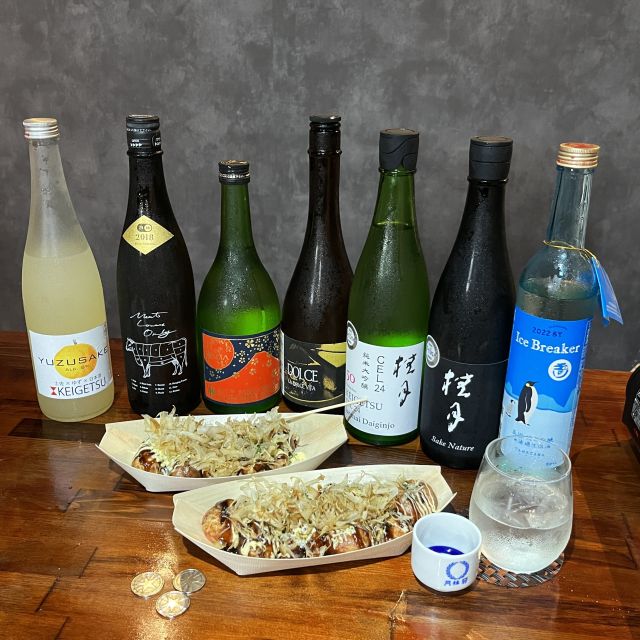Osaka Sake Tasting With Takoyaki DIY