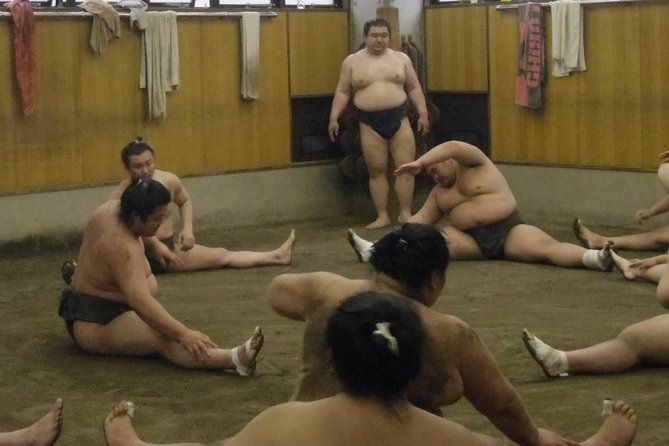 Sumo Morning Practice Tour At Stable In Tokyo