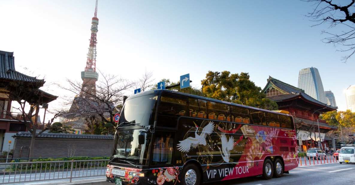 Tokyo: Open Top Sightseeing Bus With Audio Guide - Quick Takeaways