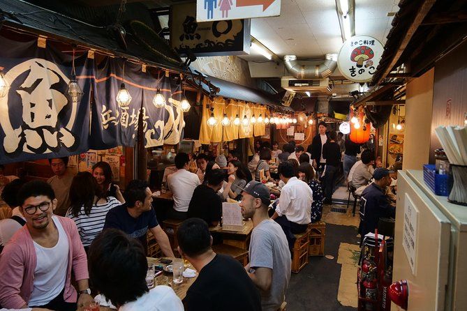 Tokyo Shinjuku District Bar Hopping Tour With Food And Drinks