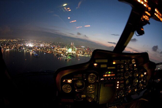 Yokohama Private Night View Helicopter Tour